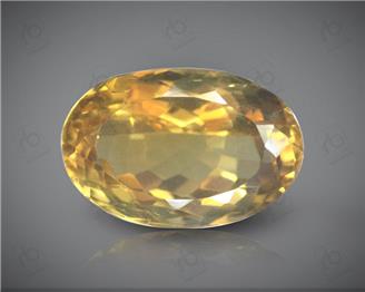 Yellow Citrine Natural Certified  7.09CTS-8552